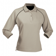 Stencil Ladies Cool Dry Polo 3/4s  - 1140
