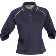 Stencil Ladies Cool Dry Polo 3/4s  - 1140