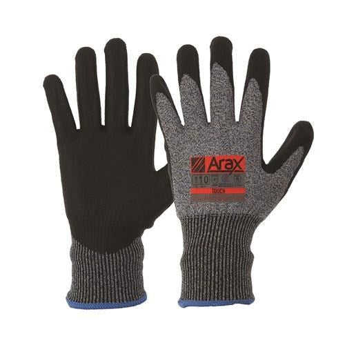 ARAX WATERBASED PU DIP ON 13G LINER GLOVE