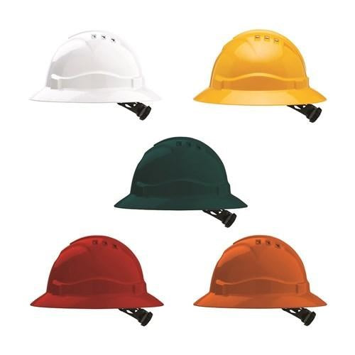 V6 HARD HAT VENTED FULL BRIM - HHV6FB