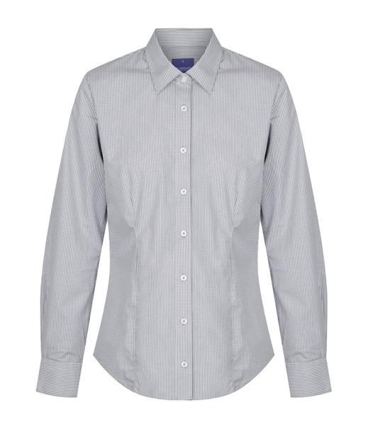 Gloweave Career Gingham Check CR Fit S - 1637WL