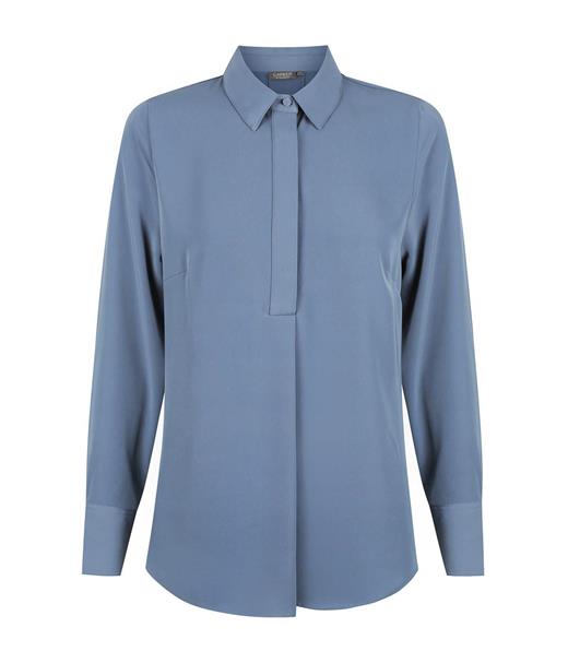 Gloweave L Slv 1/2 Placket Blouse - 1797WL