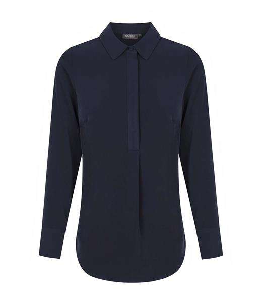 Gloweave L Slv 1/2 Placket Blouse - 1797WL