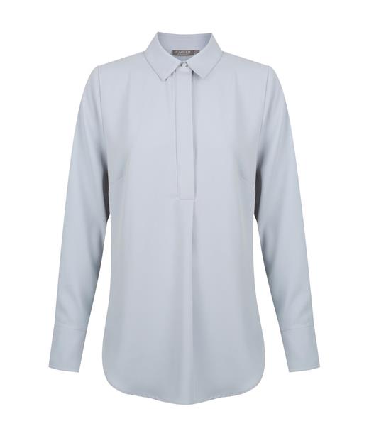 Gloweave L Slv 1/2 Placket Blouse - 1797WL
