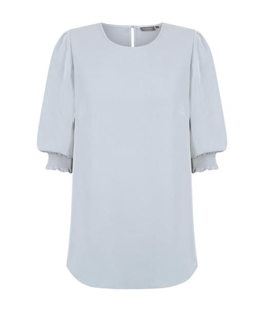 Gloweave Short Slv Shirred Cuff Blouse - 1799WZ