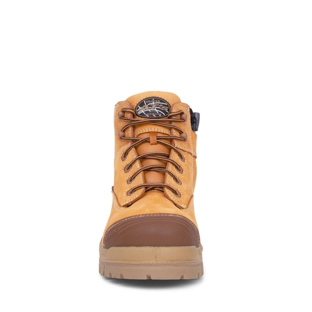Oliver 45-630z L/Up Zip 130mm Wheat Comp Toe