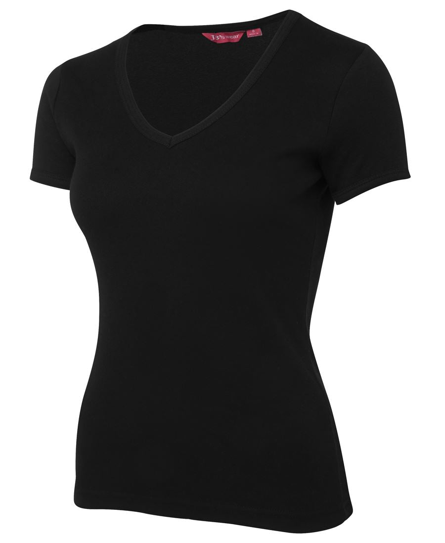 Jb's  Ladies V Neck Tee - 1LV