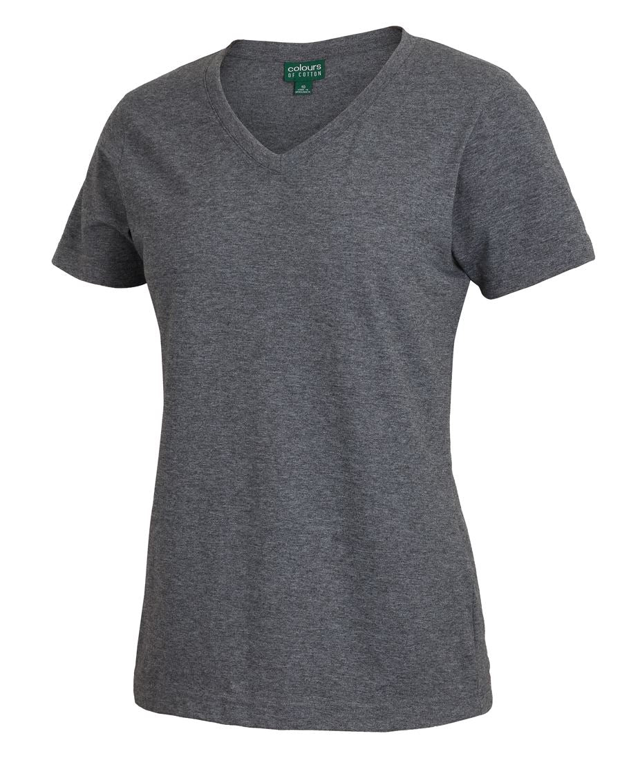 C of C LADIES V NECK TEE