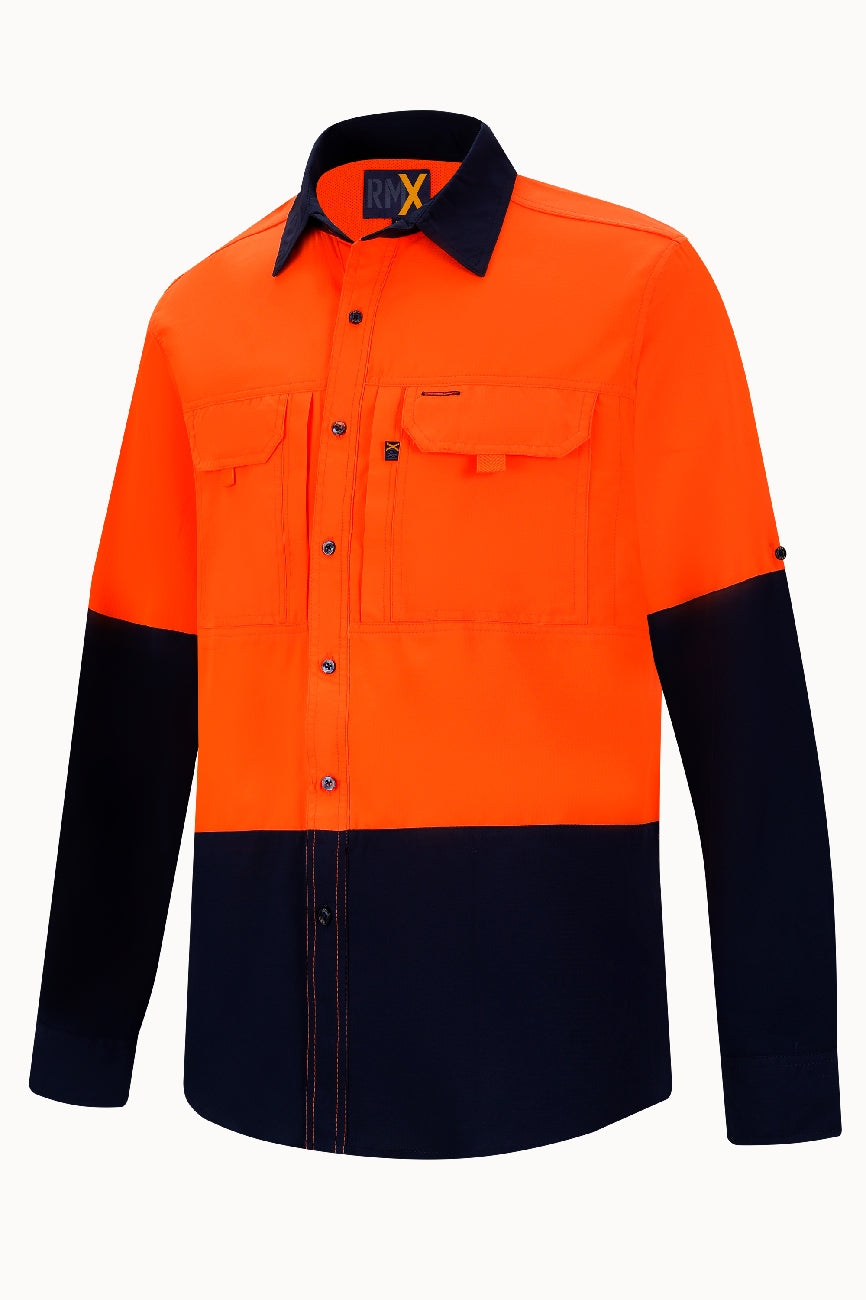 RMX Light Weight Ripstop Shirt, Two Tone - RMX020