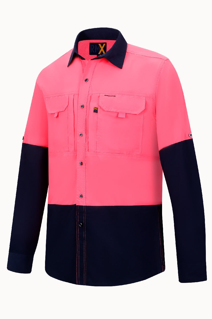 RMX Light Weight Ripstop Shirt, Two Tone - RMX020