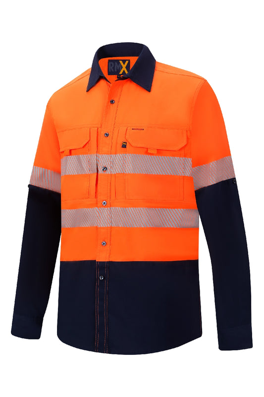 RMX Light Weight Ripstop Shirt, Two Tone, Reflective - RMX020R