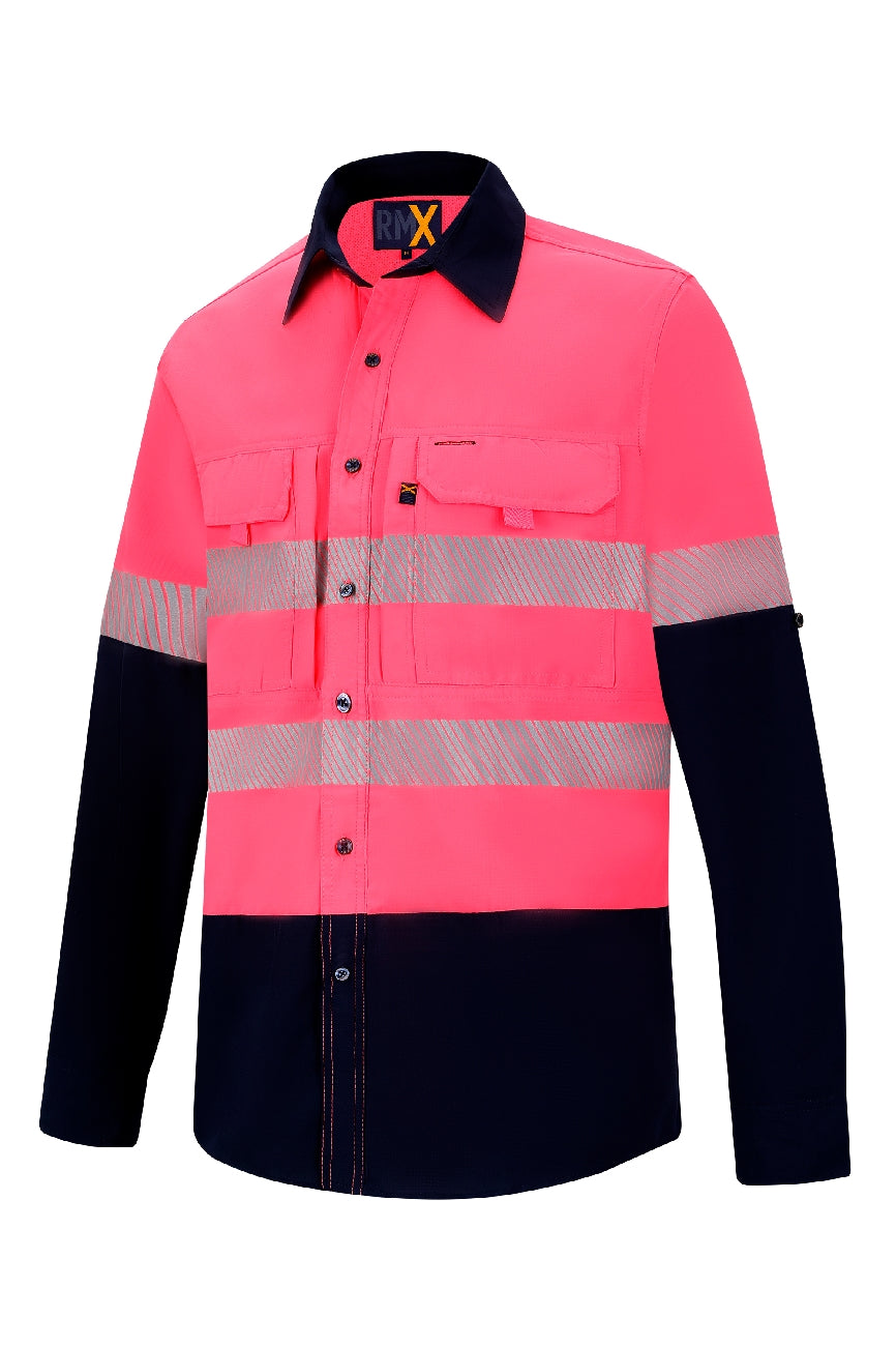 RMX Light Weight Ripstop Shirt, Two Tone, Reflective - RMX020R