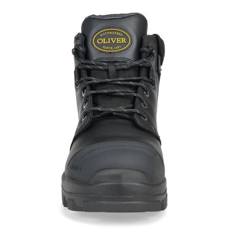 Oliver 54540Z black zip sided boot angle 2