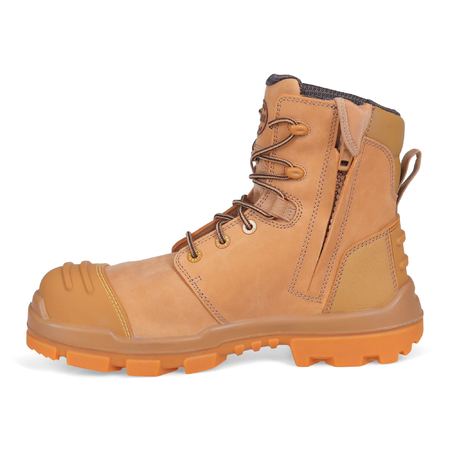 Oliver 54552Z stone zip sided boot angle 4