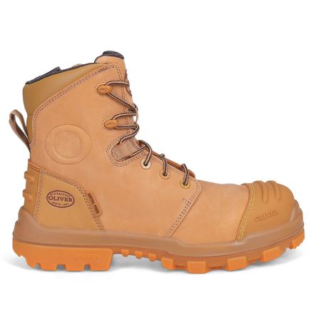 Oliver 54552Z stone zip sided boot angle 5