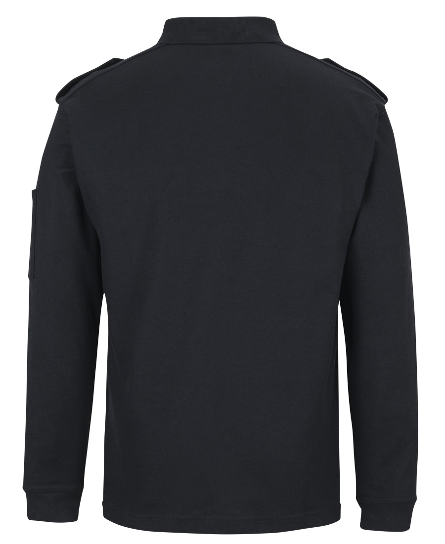 JBs JB's L/S 250 EPAULETTE POLO - 210EL