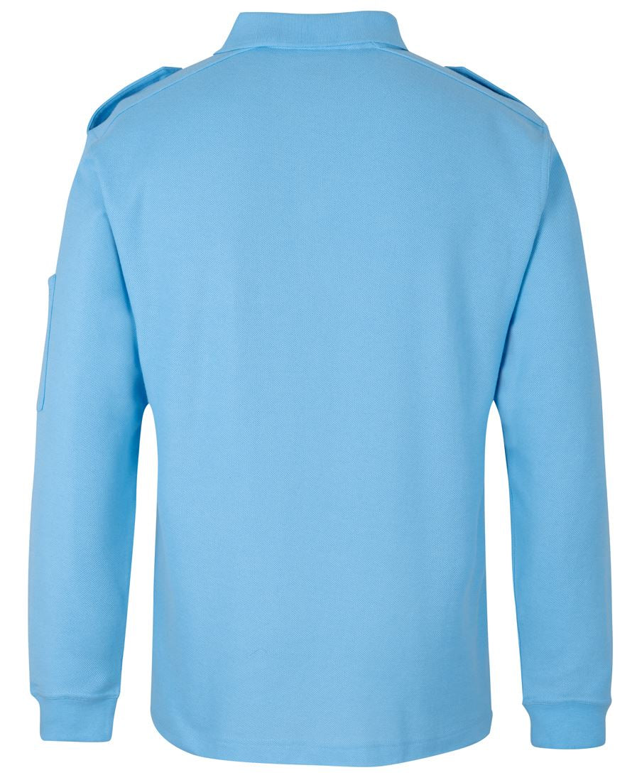 JBs JB's L/S 250 EPAULETTE POLO - 210EL