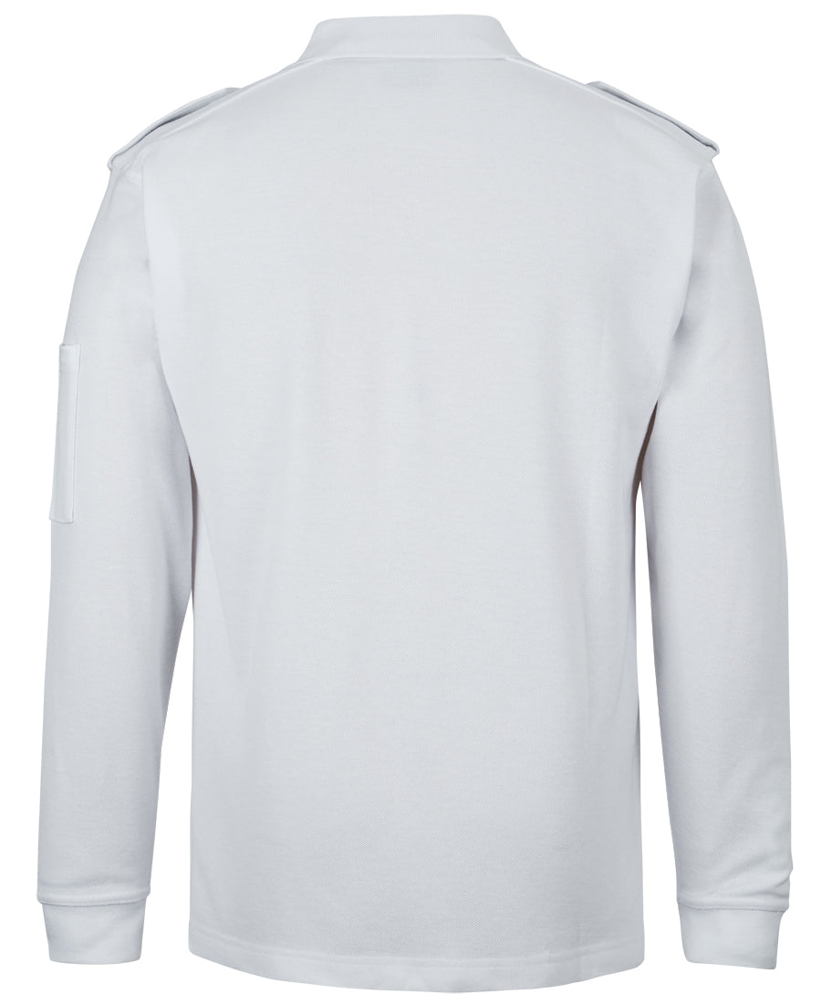 JBs JB's L/S 250 EPAULETTE POLO - 210EL