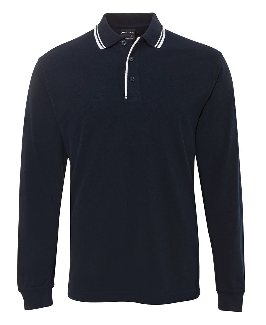 Jb's L/s Contrast Polo - 210XC