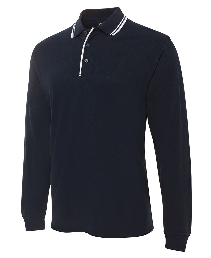 Jb's L/s Contrast Polo - 210XC