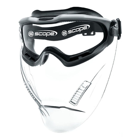 Scope Spartan AF/AS Safety Goggle w/ Chin Guard - 220G