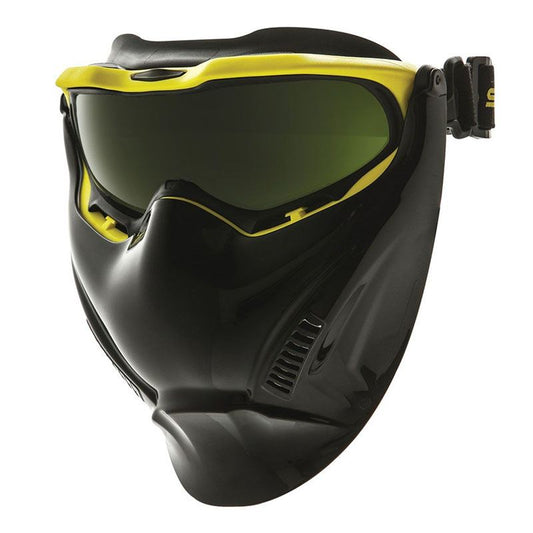 Scope Spartan With Black Visor/Yellow Frame Titanium AF/AS Shade 5 - 220Y5V