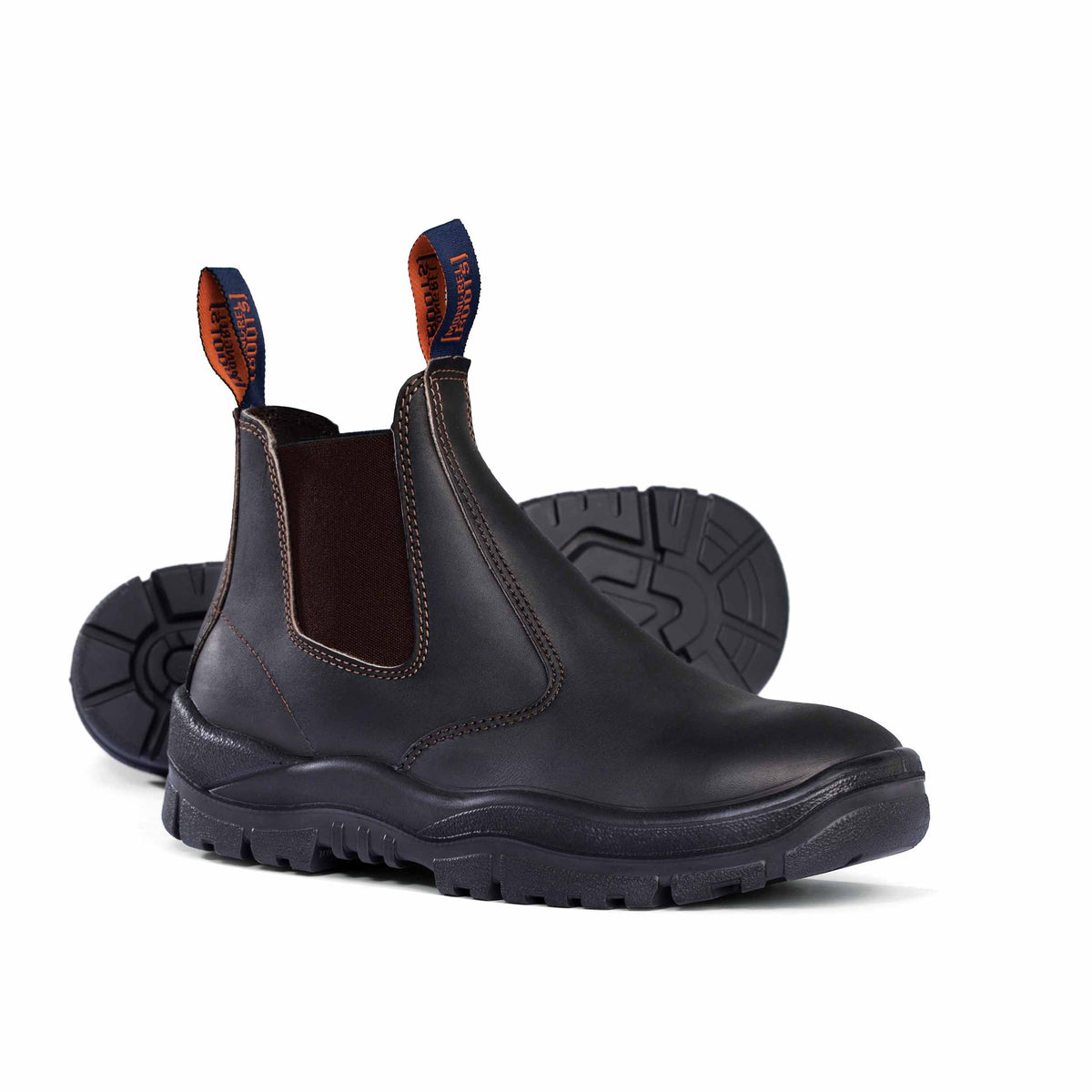 Mongrel 940030 Claret Oil Kip Non-Safety Elastic Sided Boot