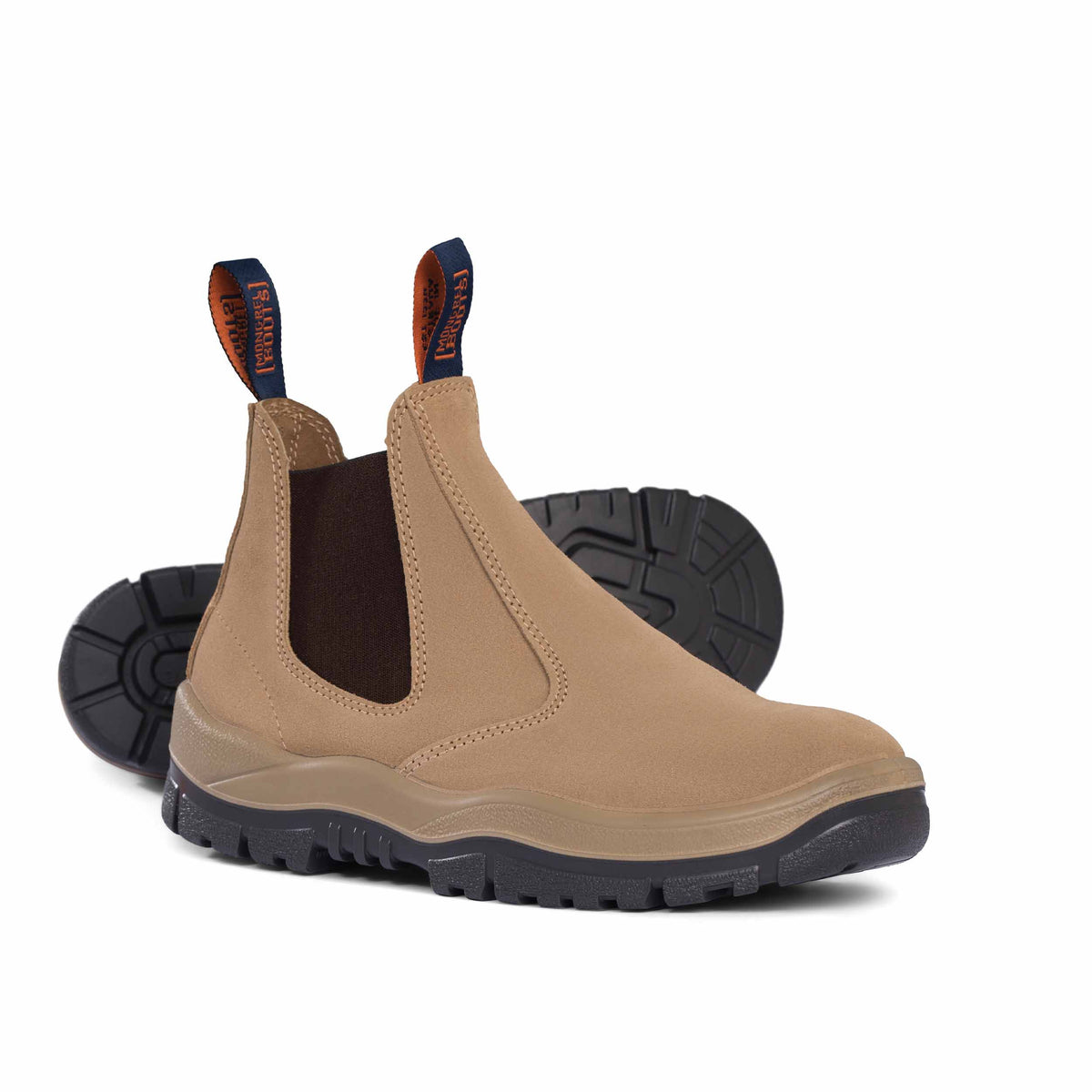 Mongrel 240040 - Wheat Suede Elastic Sided Boot