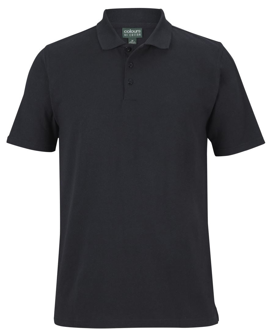 JBs C of C COTTON S/S STRETCH POLO - 2STS