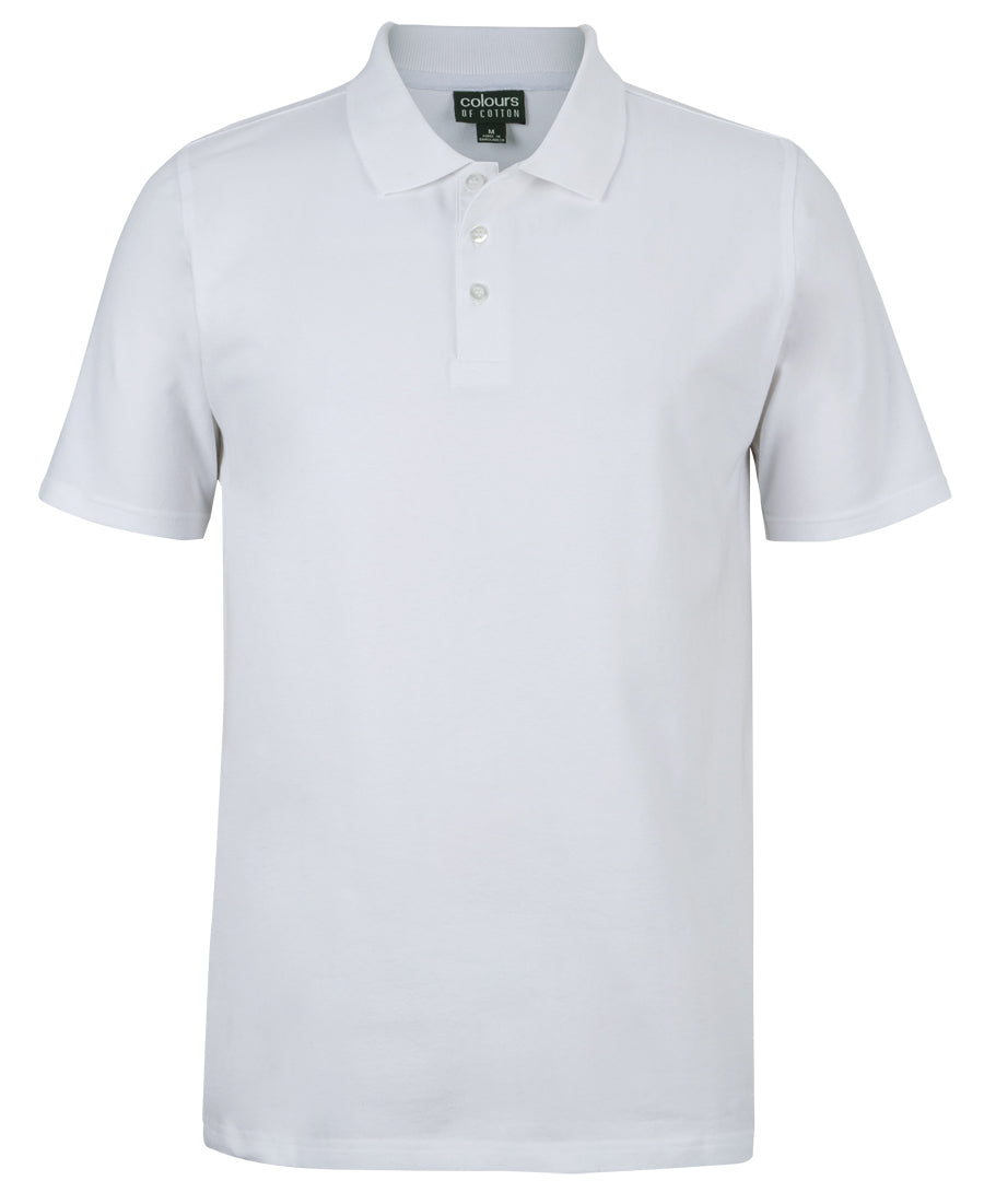 JBs C of C COTTON S/S STRETCH POLO - 2STS
