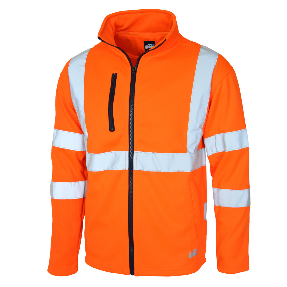 DNC HiVis Taped X Back Softshell Jacket - 3526