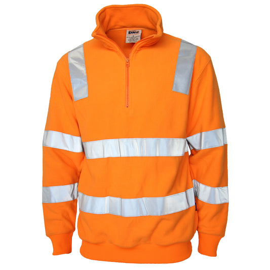 DNC HiVis VIC Rail 1/2 Zip Polar Fleece - 3731