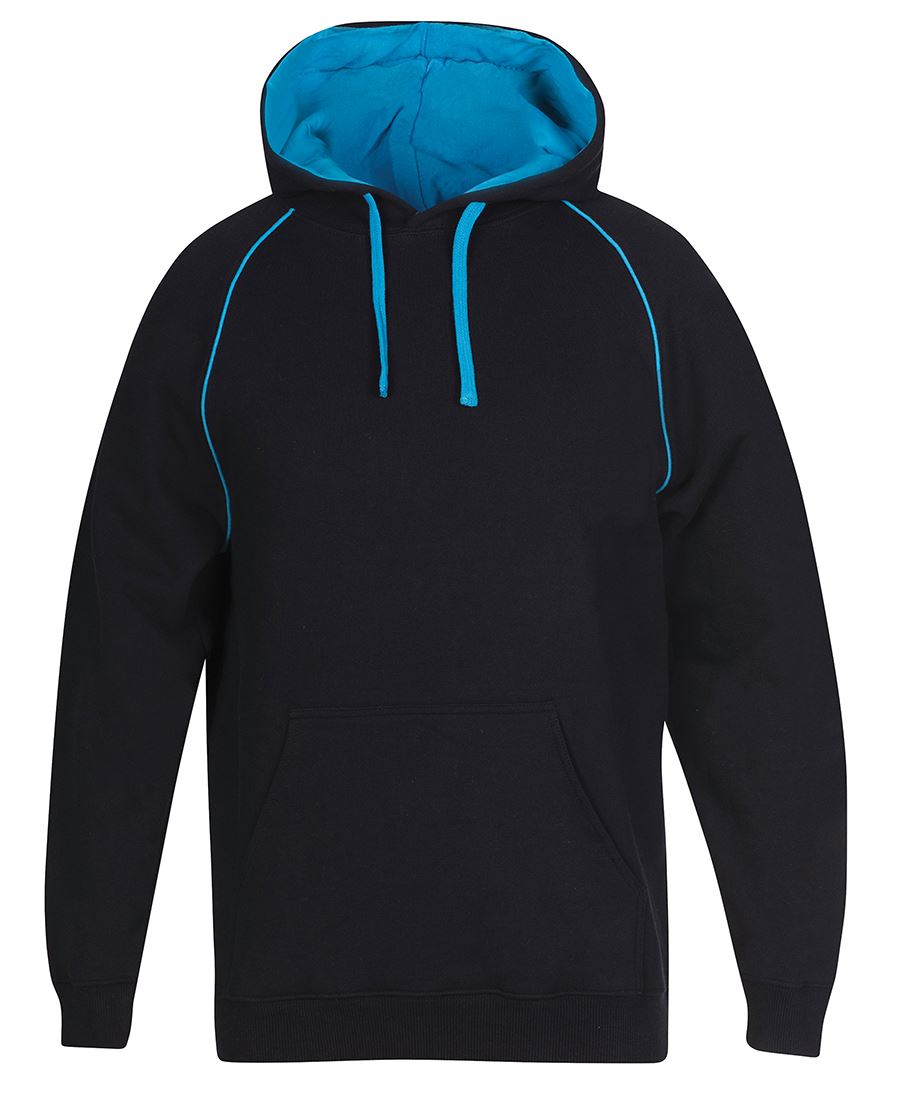 Jb's  Contrast Fleecy Hoodie - 3CFH