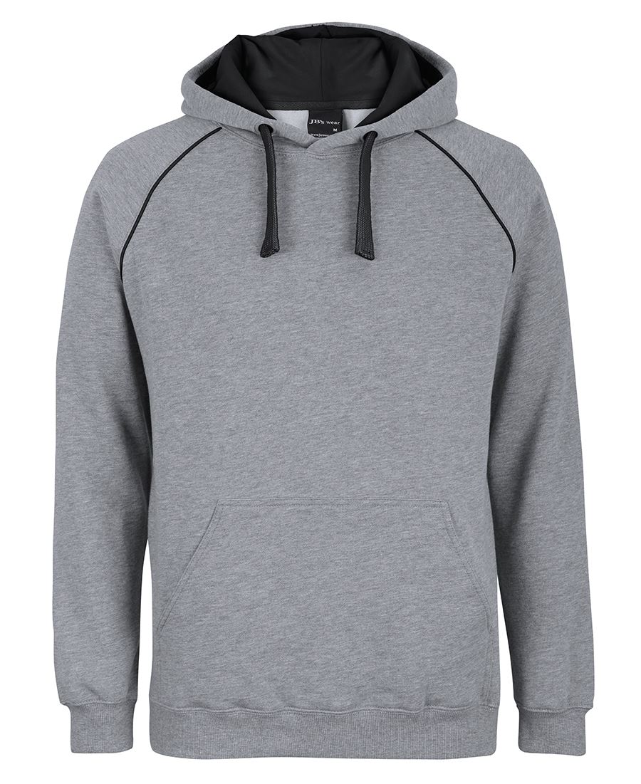 Jb's  Contrast Fleecy Hoodie - 3CFH