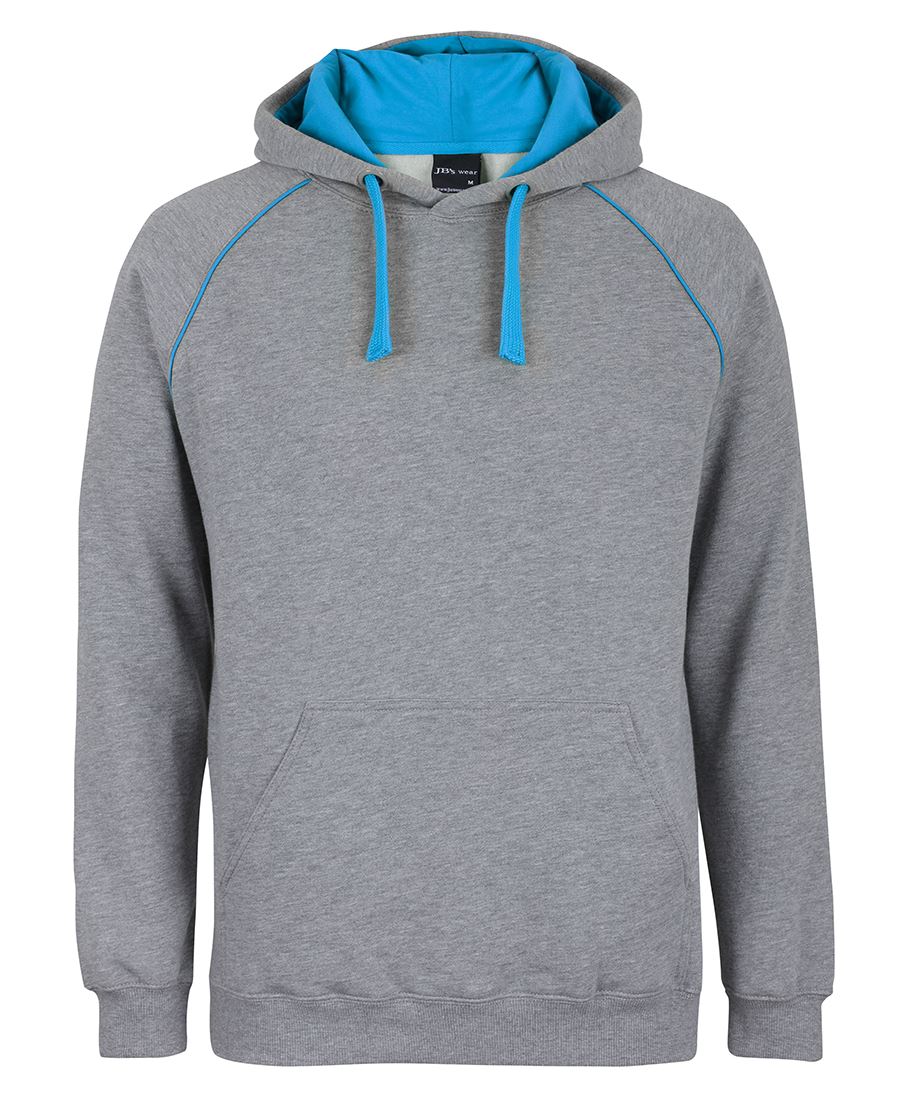 Jb's  Contrast Fleecy Hoodie - 3CFH