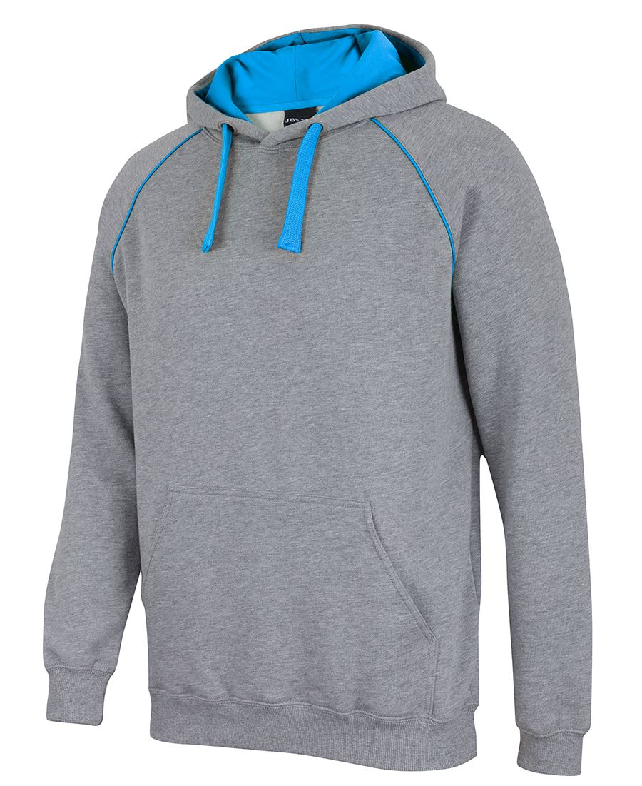 Jb's  Contrast Fleecy Hoodie - 3CFH