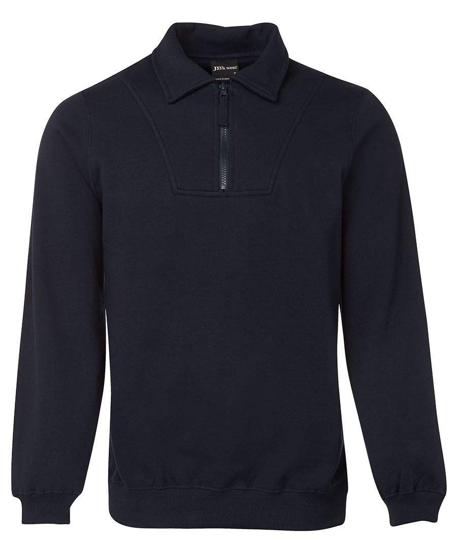 Jb's 1/2 Zip Fleecy Sweat - 3FSZ