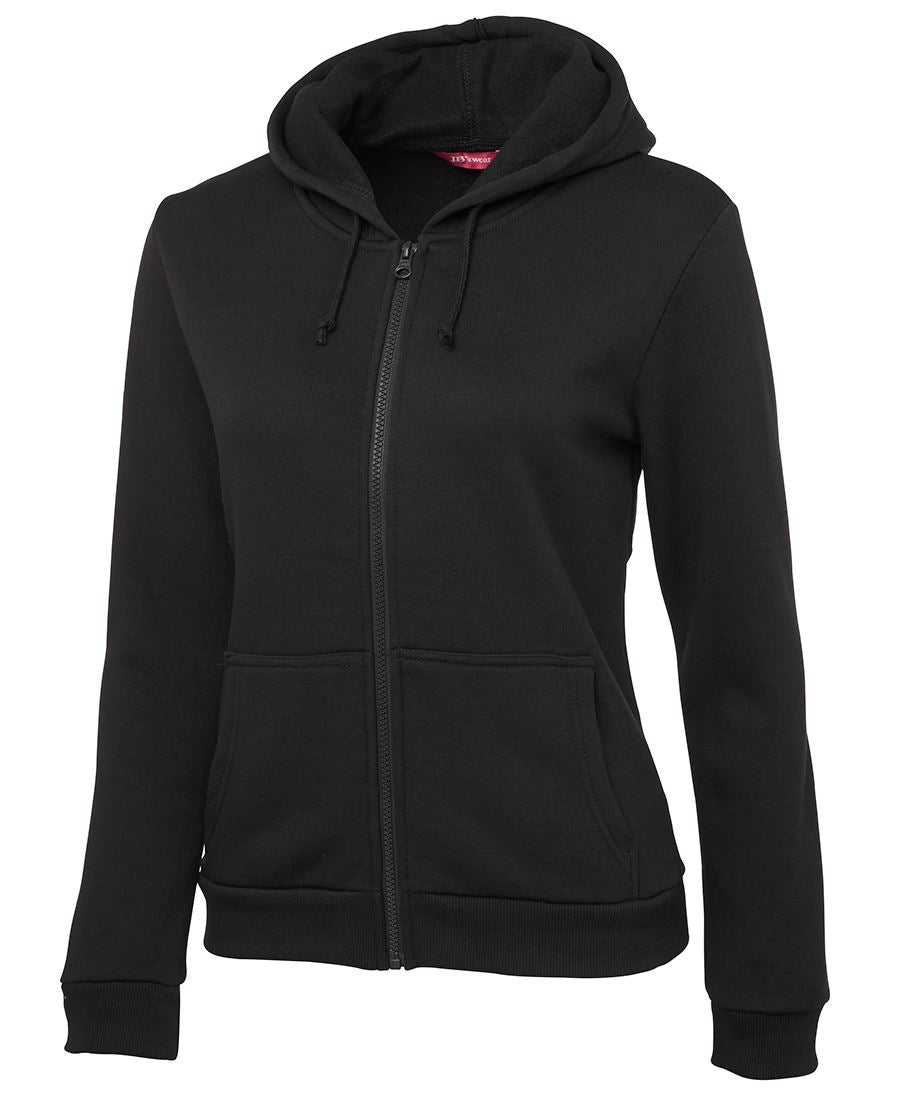 Jb's Ladies Polyester/Cotton  Full Zip Hoodie - 3PZH1