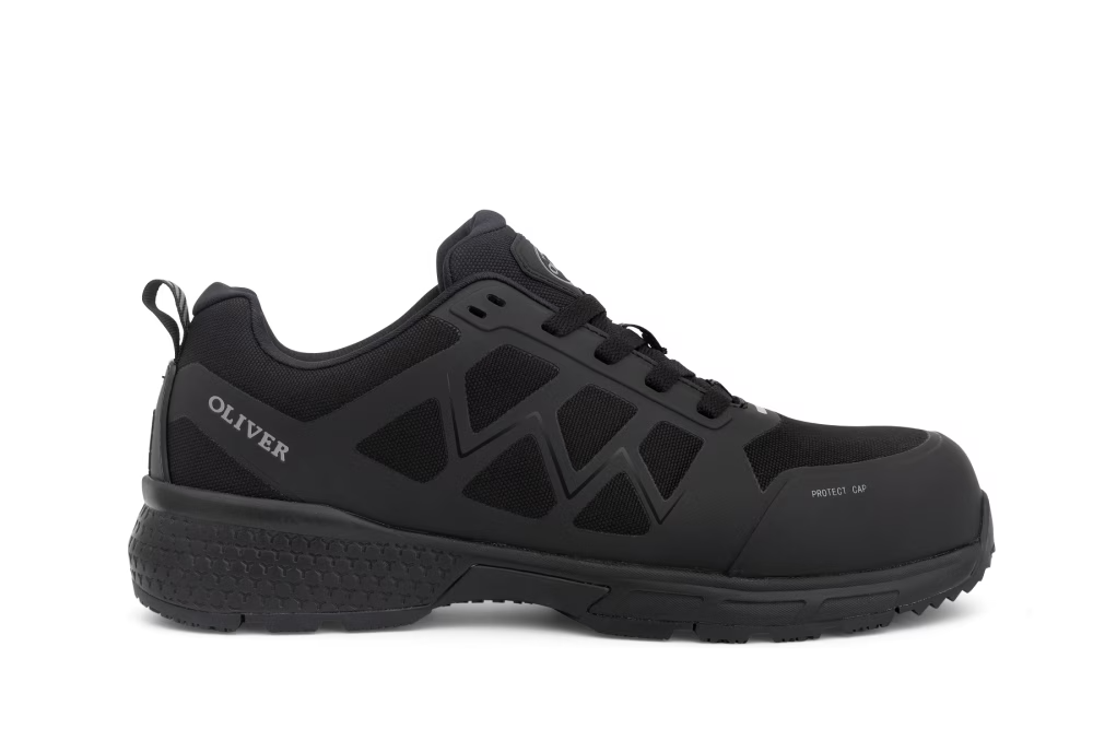 OLIVER 40815 Black LACE UP JOGGER SHOE