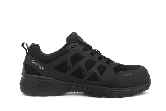 OLIVER 40815 Black LACE UP JOGGER SHOE