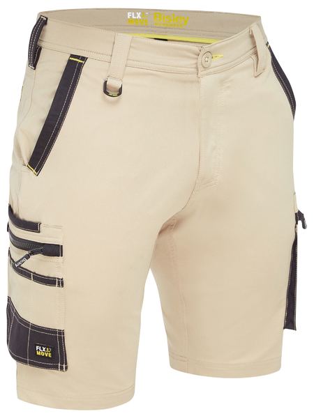 Bisley WOMEN'S FLX & MOV 4-WAY STRETCH ZIP CARGO SHORT - BSHL1332