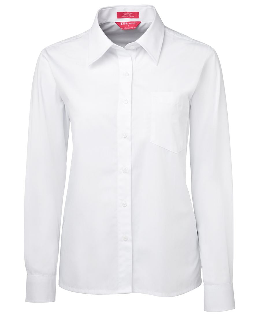 JB's  LADIES L/S ORIGINAL POPLIN SHIRT
