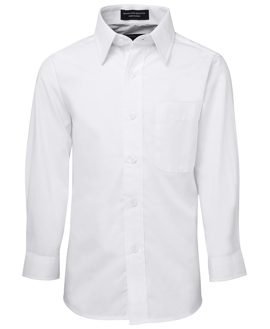 Jb's Kids L/s Poplin Shirt - 4PK