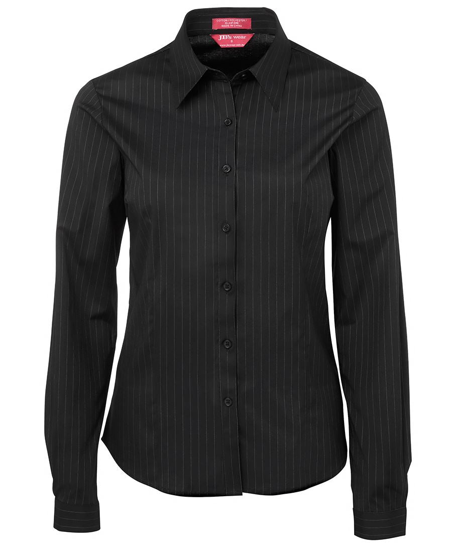 Jb's  Ladies Urban L/s Poplin Shirt - 4PLUL