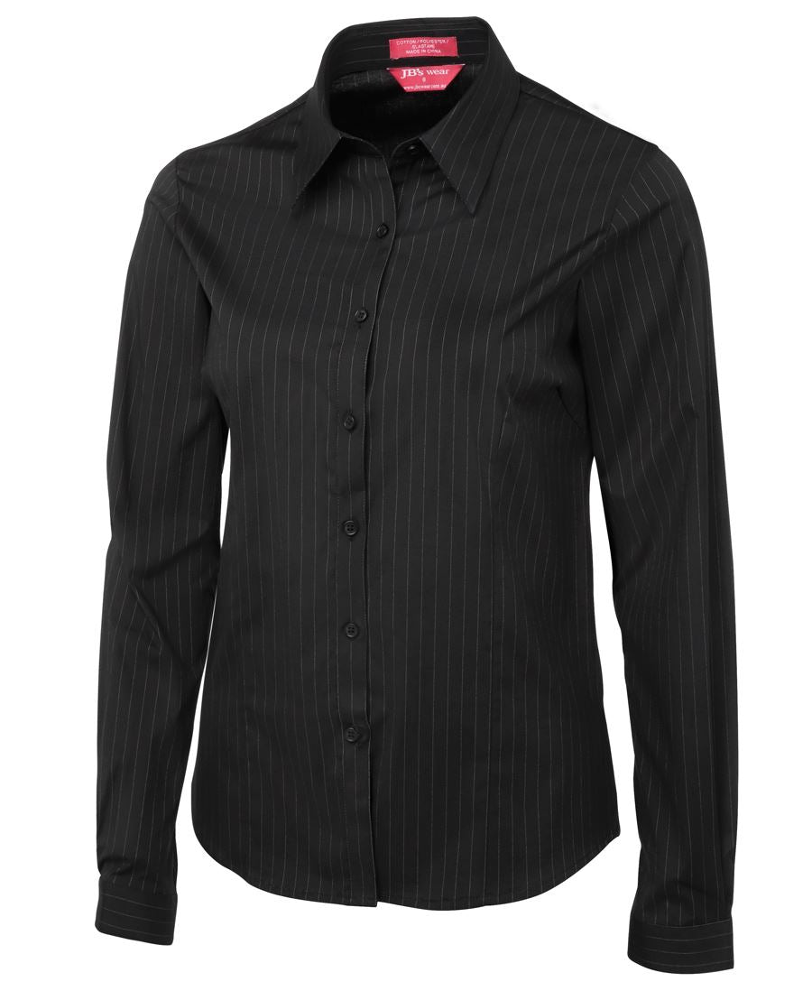 Jb's  Ladies Urban L/s Poplin Shirt - 4PLUL