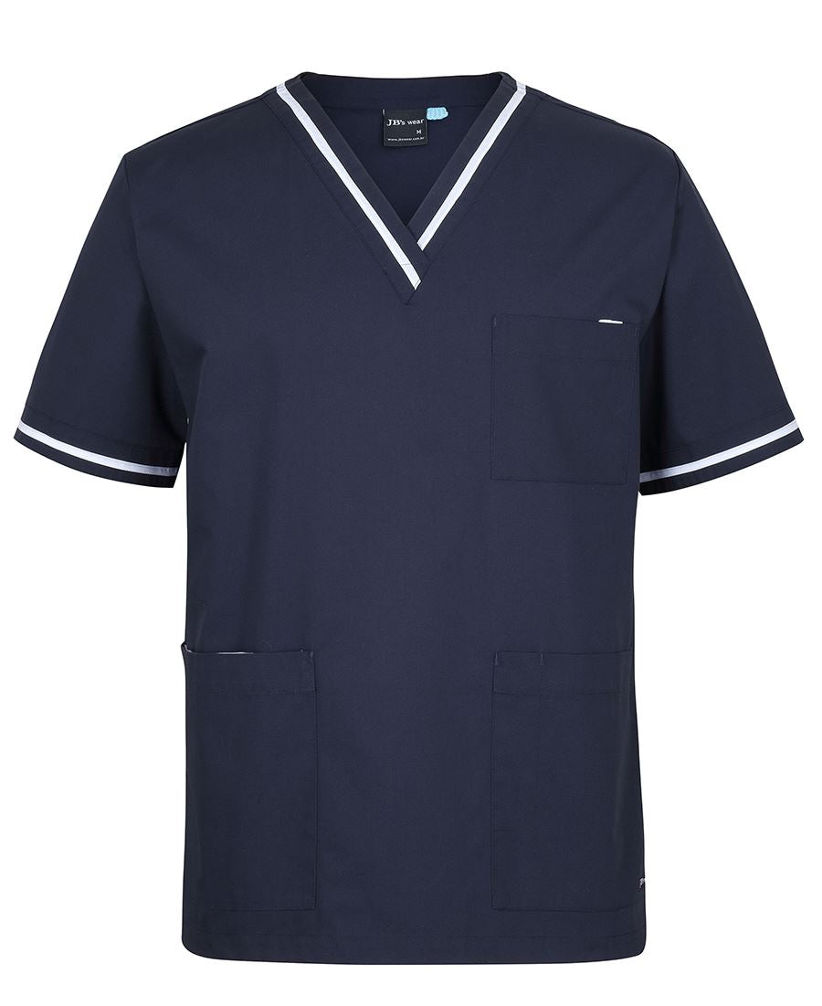 Jb's  Contrast Unisex Scrubs Top - 4SCT