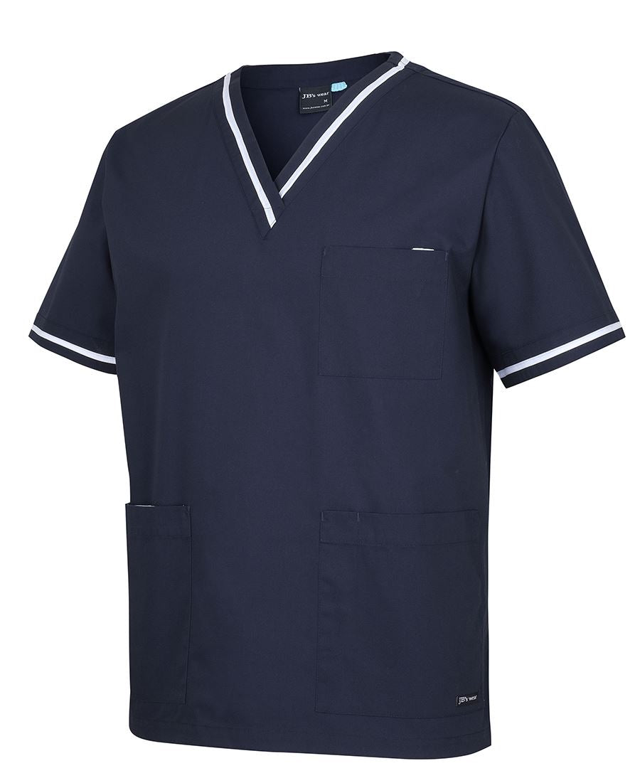Jb's  Contrast Unisex Scrubs Top - 4SCT