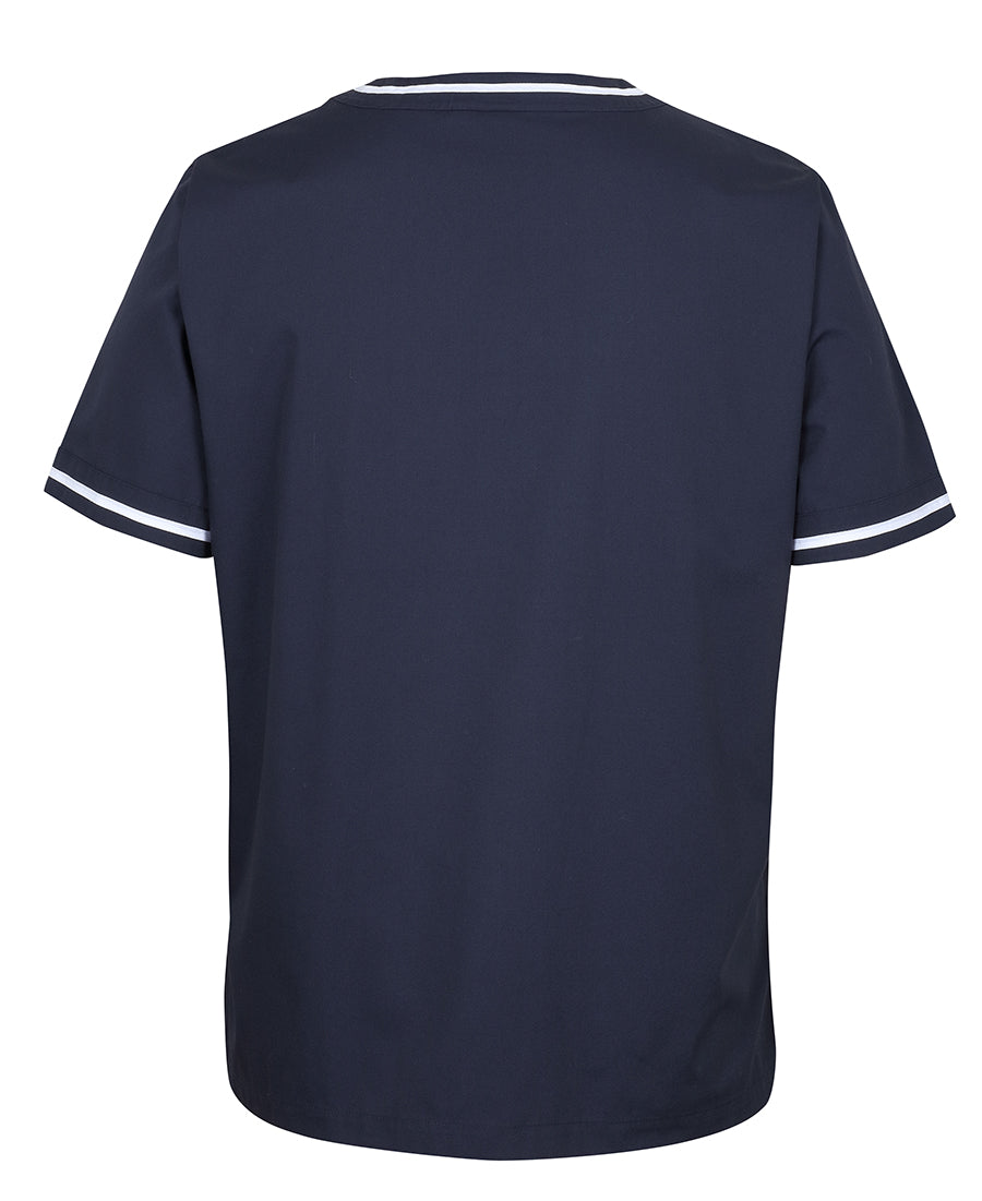 Jb's  Contrast Unisex Scrubs Top - 4SCT