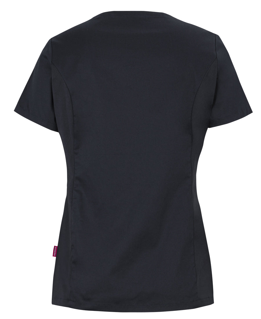 JBs JB's LADIES PREMIUM STRETCH PANEL SCRUB TOP - 4SUT1