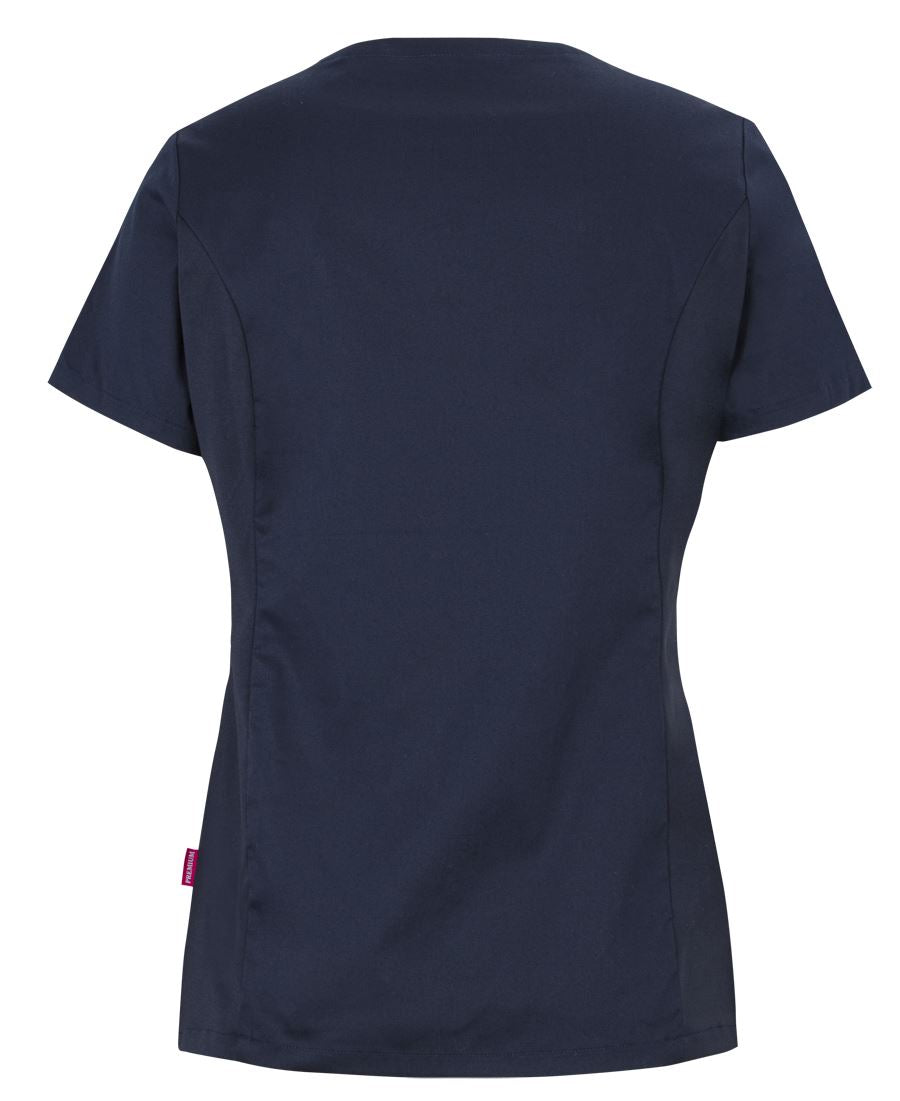 JBs JB's LADIES PREMIUM STRETCH PANEL SCRUB TOP - 4SUT1